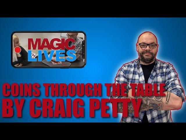 Coins Through The Table by Craig Petty | From The DVD Set Flipped Out