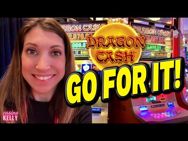 I Tried Ladder Betting on Dragon Cash slot in Vegas