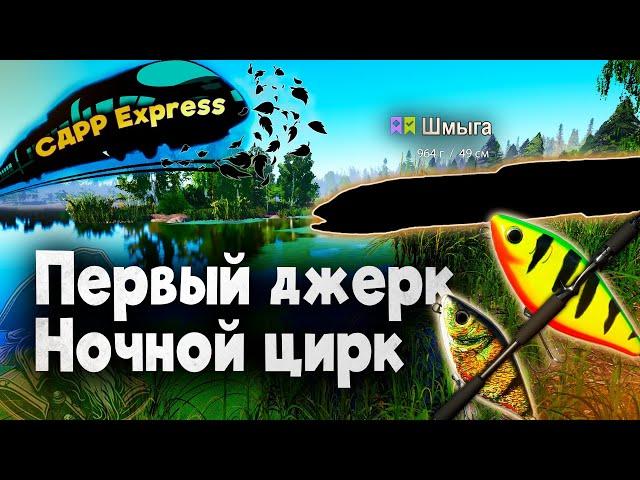 Разговоры про джерк и поиск редкости на Остроге / СДРР Express ( Русская рыбалка 4 )