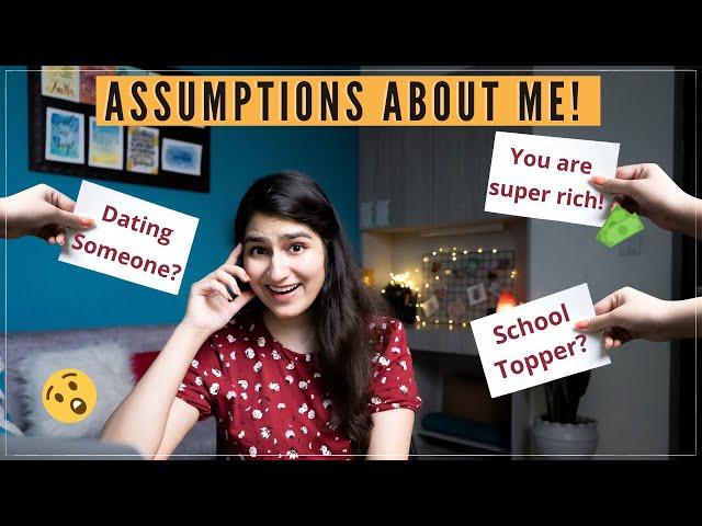 Reacting to your Assumptions About Me! | Visha Khandelwal | Relationships, Money & more!