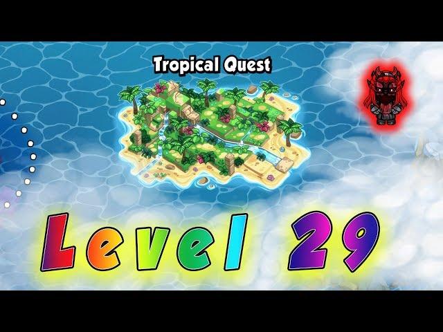 Bomber Friends - Tropical Quest - Level 29 