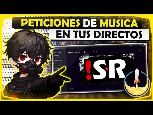 EL CHAT PONE LA MUSICA EN TU STREAM / Comando !sr de StreamElements (song request)