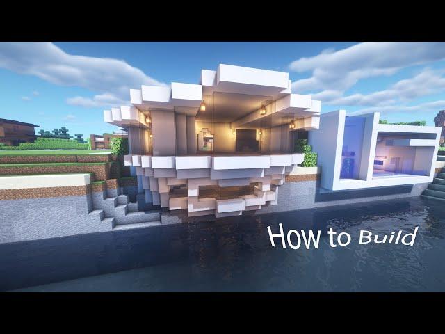 【Minecraft】 Modern House TutorialㅣModern City #6