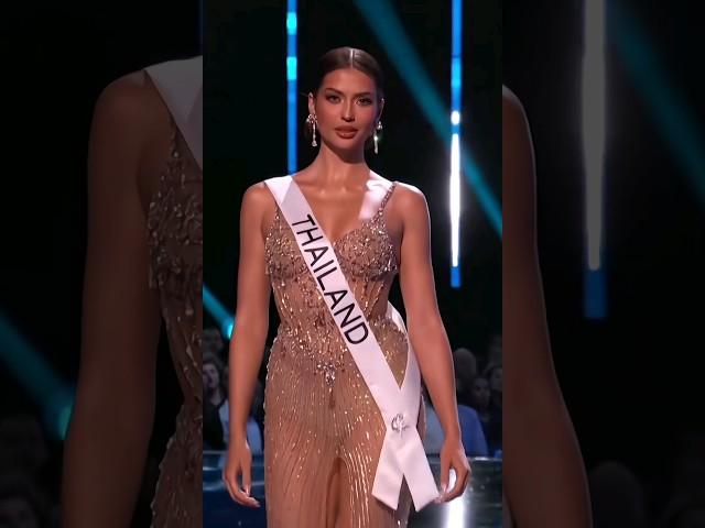 Preliminary Evening Gowns at the 72nd Edition MISS UNIVERSE