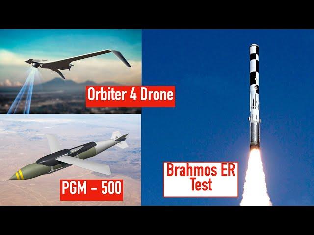 All new PGM-500 | M3A Aircraft | Brahmos ER Test | Orbiter 4 UAV