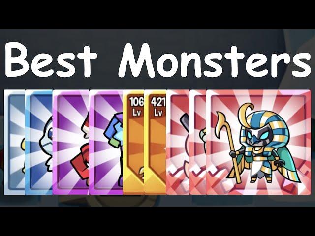 YOU VOTED - Best Monsters for Each Tier, My Feedback/Opinions/Agreements - Summoner's Greed