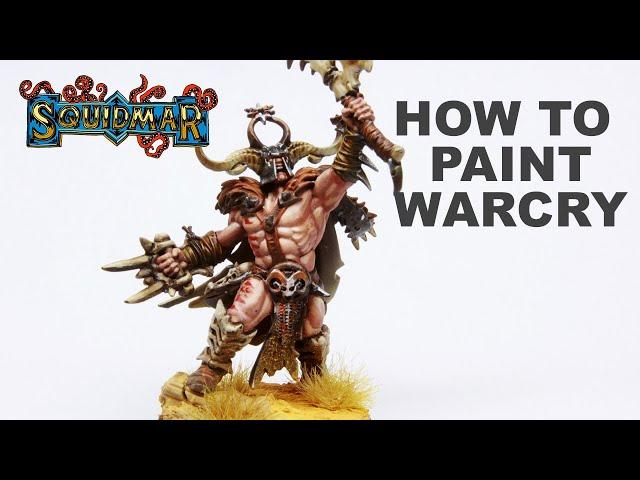 How To Paint Untamed Beasts - Warhammer Paint Tutorial Warcry Heart Eater