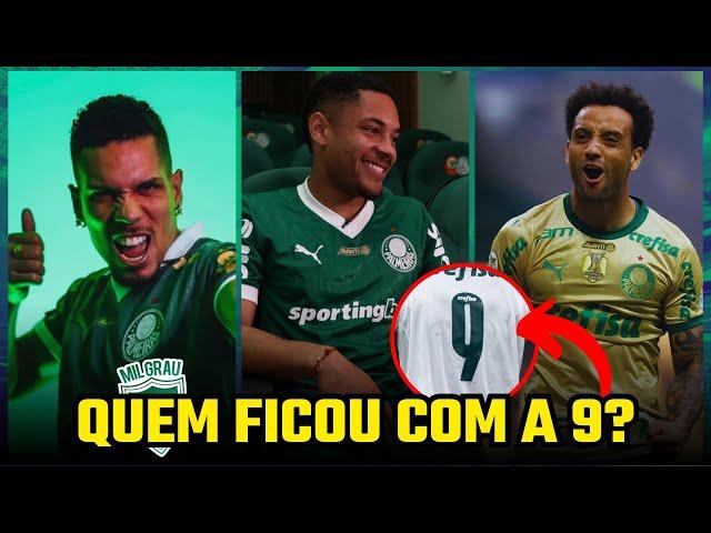 DEFINIDO! PALMEIRAS DECIDE NUMERAÇÃO DE VITOR ROQUE E PAULINHO