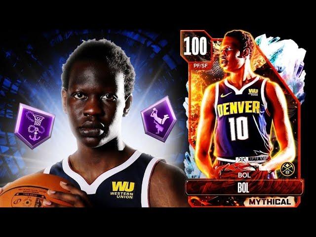 100 OVERALL BOL BOL IS LEGITIMATELY OVERPOWERED AT SF IN NBA 2K24 MyTEAM!!