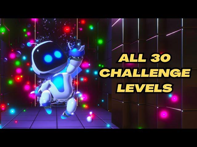 Astro Bot's 30 Challenge Levels (Complete Walkthrough)