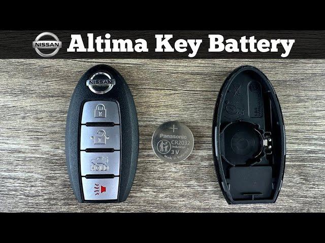 2013 - 2015 Nissan Altima Key Fob Battery Replacement - How To DIY Change Replace Remote Batteries