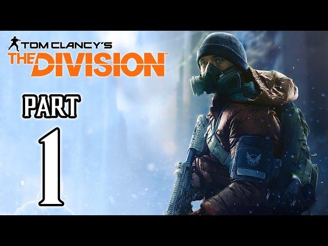 The Division Walkthrough PART 1 (PS4) No Commentary Gameplay @ 1080p HD 