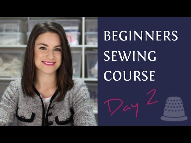 Beginners Sewing Course - Day 2 - Fabric Preparation