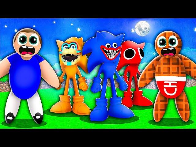  НАШЁЛ *ЗАПРЕЩЁННОГО* РАДУЖНОГО ДРУГА СОНИК МОРФ в ROBLOX ! ВЛАДУС