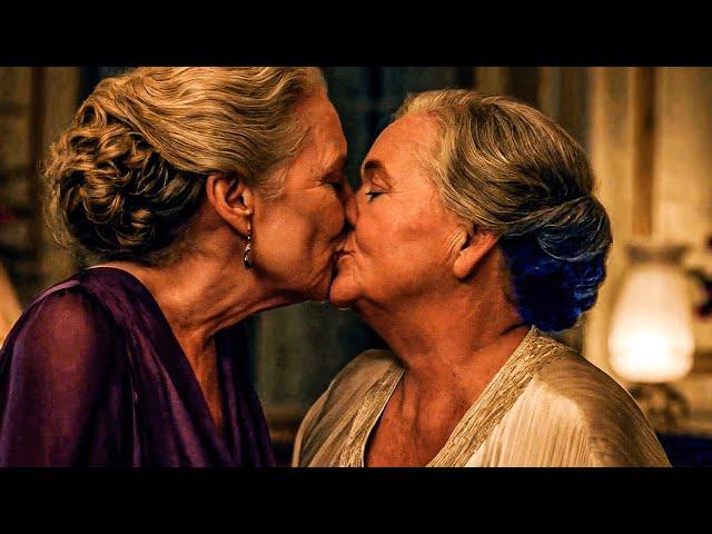 MATURE WOMEN OVER 60 KISS | LESBIAN KISSING