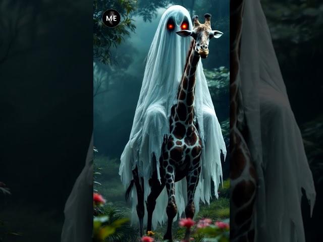 Ghost and Giraffe #shorts #trending #usa #youtubeshorts