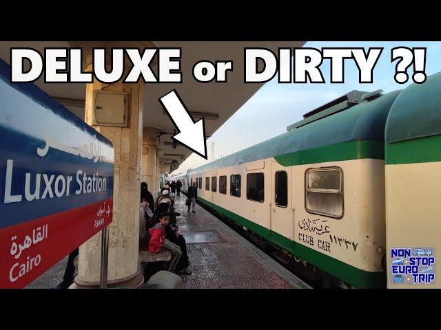 Is Egypt's DELUXE Sleeper Train Actually Any Good? Cairo to Luxor