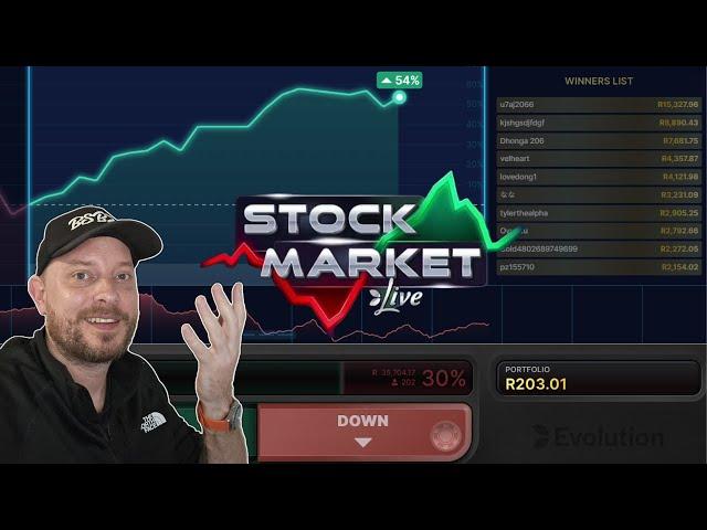 Playing Stock Market Live Casino Game (First Look)