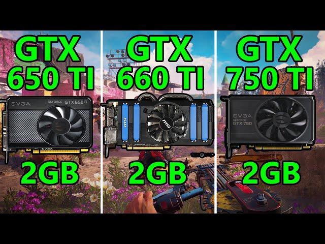 GTX 650 TI vs GTX 660 TI vs  GTX 750 ti - 7 Games tested on 1080p