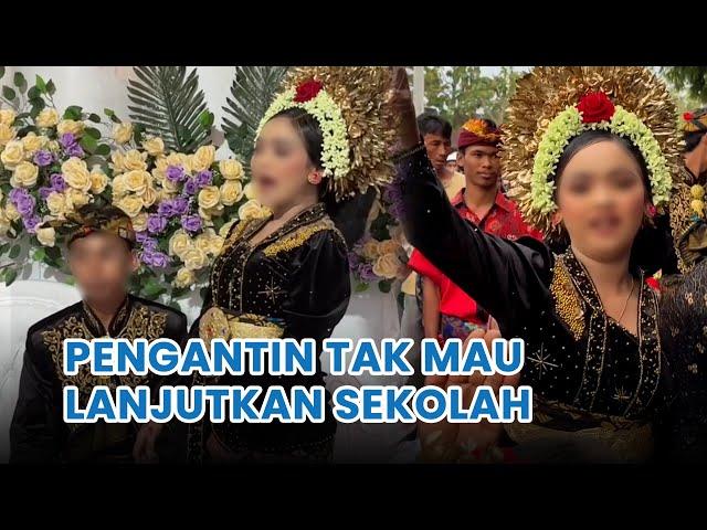 Pelajar Nikah Dini di Lombok Tengah Enggan Lanjutkan Sekolah, Pilih Berjualan