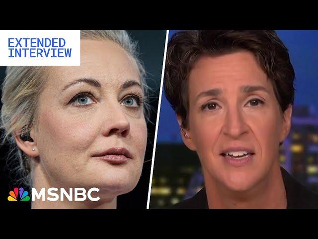 Watch the full video: Rachel Maddow interviews Yulia Navalnaya