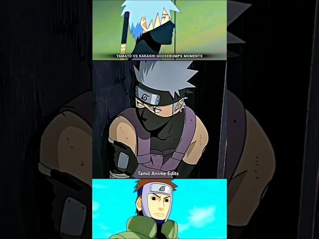 Kakashi vs Yamato... #naruto #narutoshipuden #animeedit #kakashi #yamato #goosebumps #trending