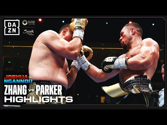 HIGHLIGHTS | Zhilei Zhang vs. Joseph Parker (Knockout Chaos)