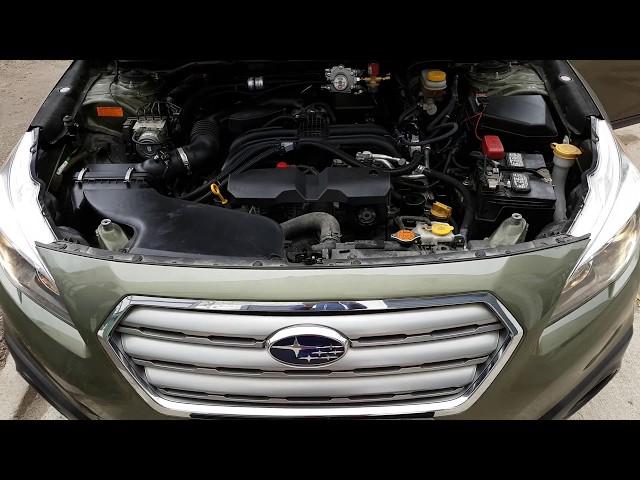 Dujų įrangos BRC montavimas į Subaru automobilius Servise 007 - Outback 2015 2.5 H4