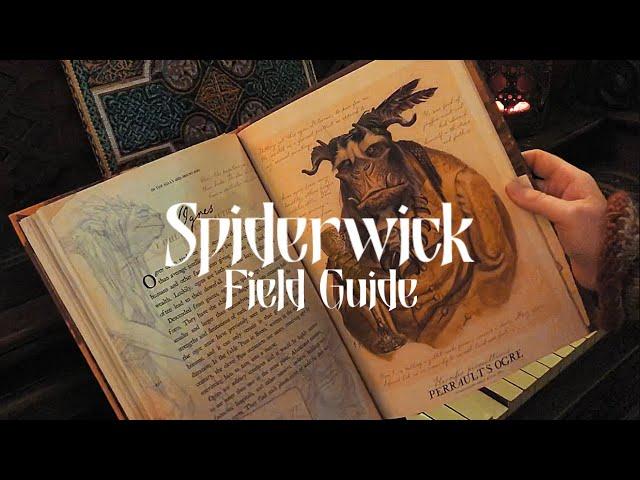 Arthur Spiderwick’s Field Guide, complete book flip through #spiderwick