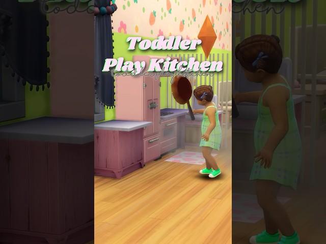 Toddlers Play Kitchen | Sims 4 | Build Tip | No CC #sims4