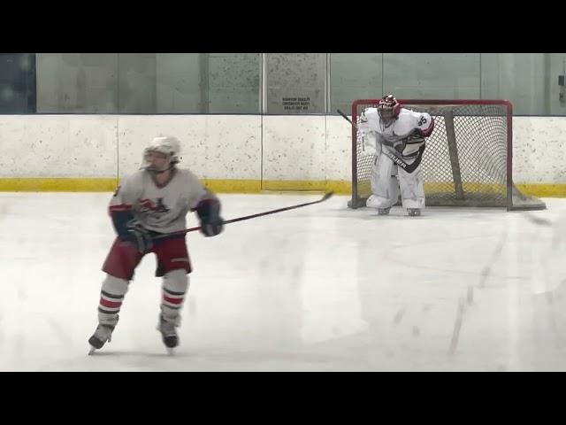 ‘09 Goalie Tay Graf #35 Madison Patriots vs. Waunakee Warriors…Hard fought victory!
