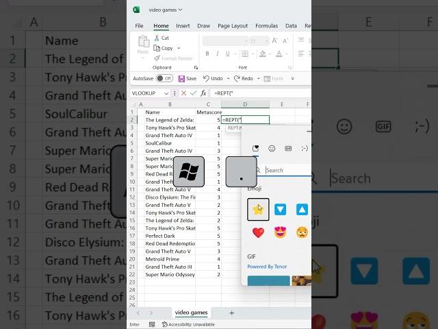 Star Ranking in Bulk #excel #exceltips #exceltutorial