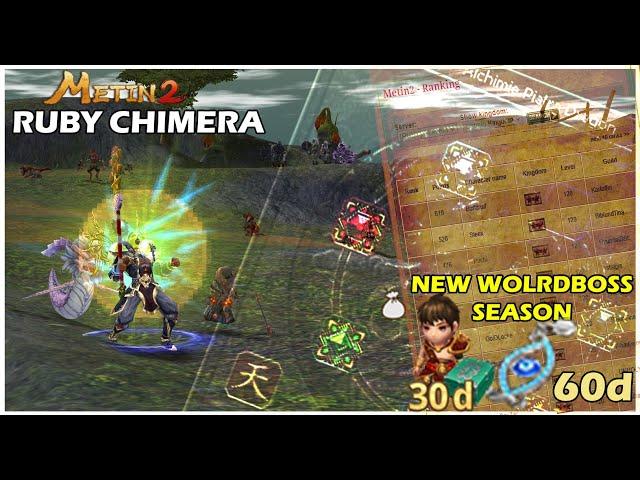 Rubin Excelent FULL / Locul 1 WB / Crafturi ARMA SARPE - Metin2 Ruby Chimera