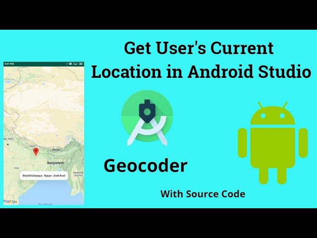 How To Get Current Location in Android Studio | Geocoder | GPS |  w/ Source Code