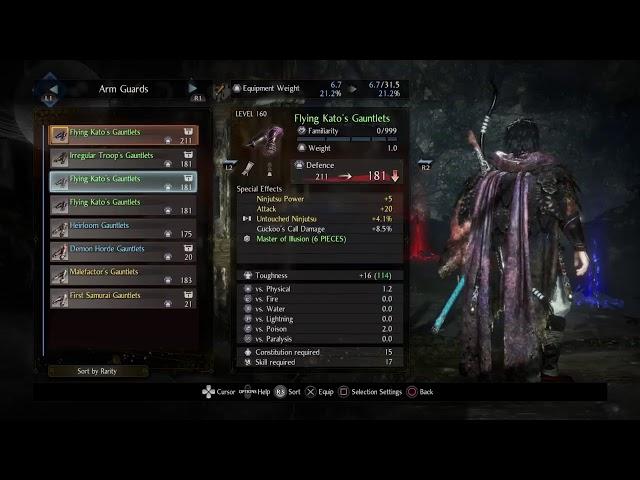 NIOH 2 - FARMING 250k onmyo proficiency