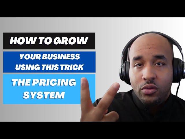 How To Make More Money Instantly In Your Business Using The Pricing System - Carlos Otero