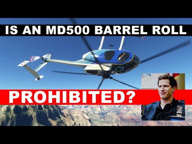 DOES MSFS FLIGHT SIM PROHIBIT HELICOPTER BARREL ROLLS? | WHAT'S MISSING FROM THEIR FLIGHT MODEL?