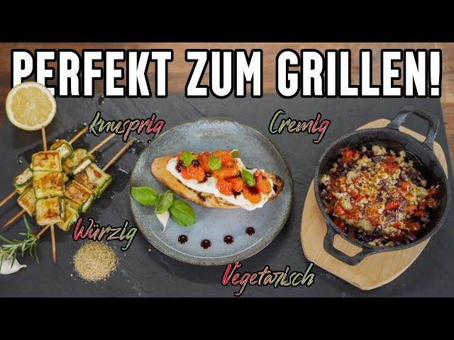 3 Beilagen Rezepte vom Gasgrill [Vorspeisen zum Grillen]