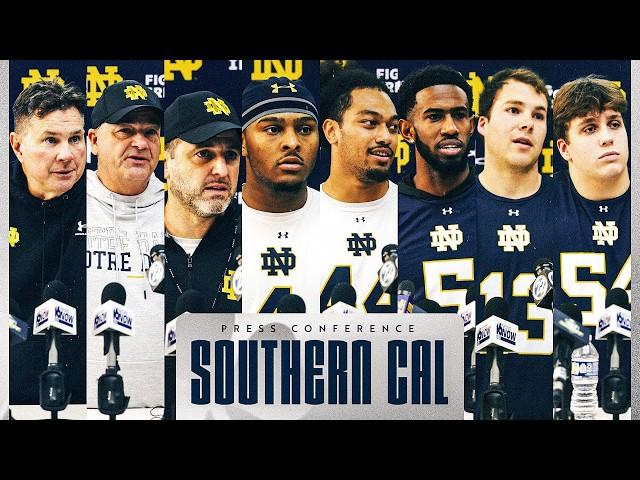 Southern Cal | Post-Practice Press Conference (11.25.24) | Notre Dame Football