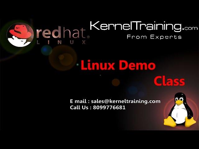 Linux Admin Training Video Tutorial For Beginners