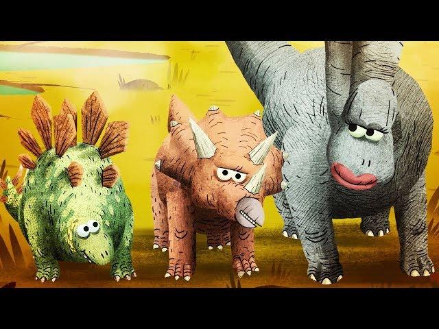 StoryBots Dinosaur Songs | Apatosaurus, Triceratops, Tyrannosaurus Rex, Velociraptor and Stegosaurus