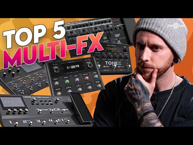 Top 5 multi FX of 2023! | Gear4music Guitars