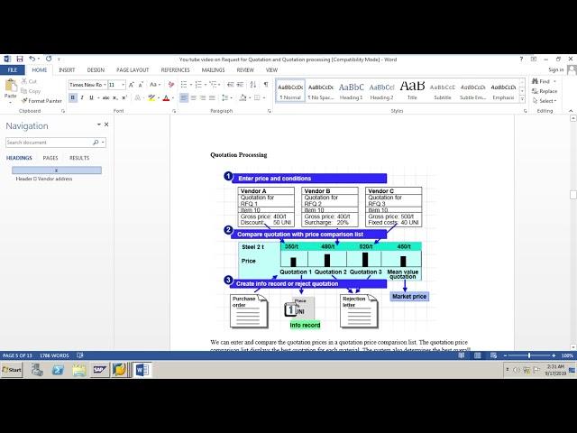 Expert Guide for Request for Quotation and Quotation Processing in SAP MM