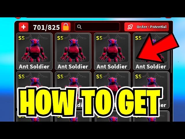 How To Get SS+ Ant Soldier! *Full Guide* | Arise Crossover [BETA] (Roblox)