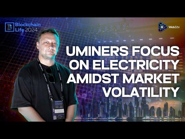 Alexey Melnichuk, Overseas Sales Department of Uminers at Blockchain Life 2024