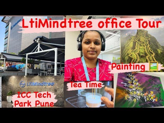 LTIMINDTREE Office in ICC Tech Park Pune ! तीन आठवड्यांनी Office ला गेले ! Office tour ! Vlog#120