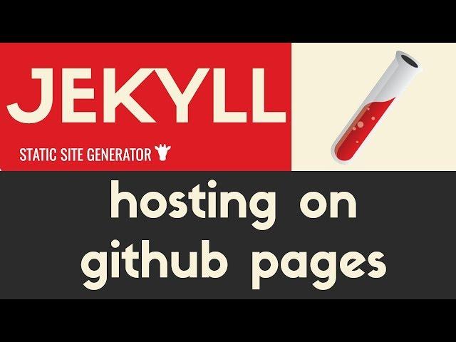 Hosting on Github Pages | Jekyll - Static Site Generator | Tutorial 19