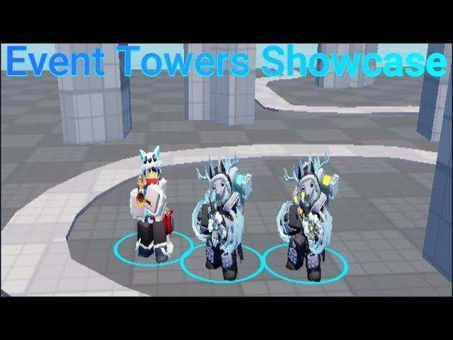 Roblox TDS New Christmas Towers showcase