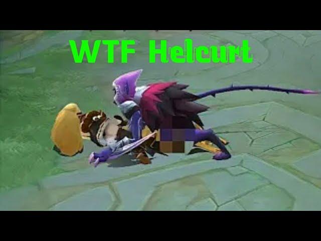 WTF Helcurt and Layla#meme #mobilelegends #mlbb