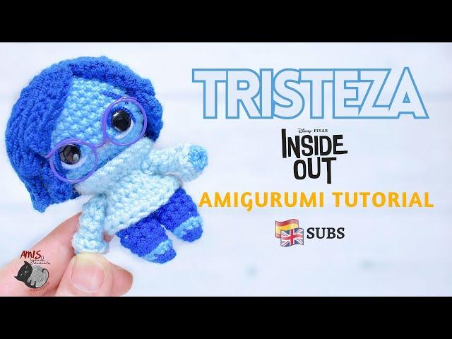 Sadness Amigurumi Tutorial | Inside Out | Amis Tejiendo Momentos ENG/SPA Subs